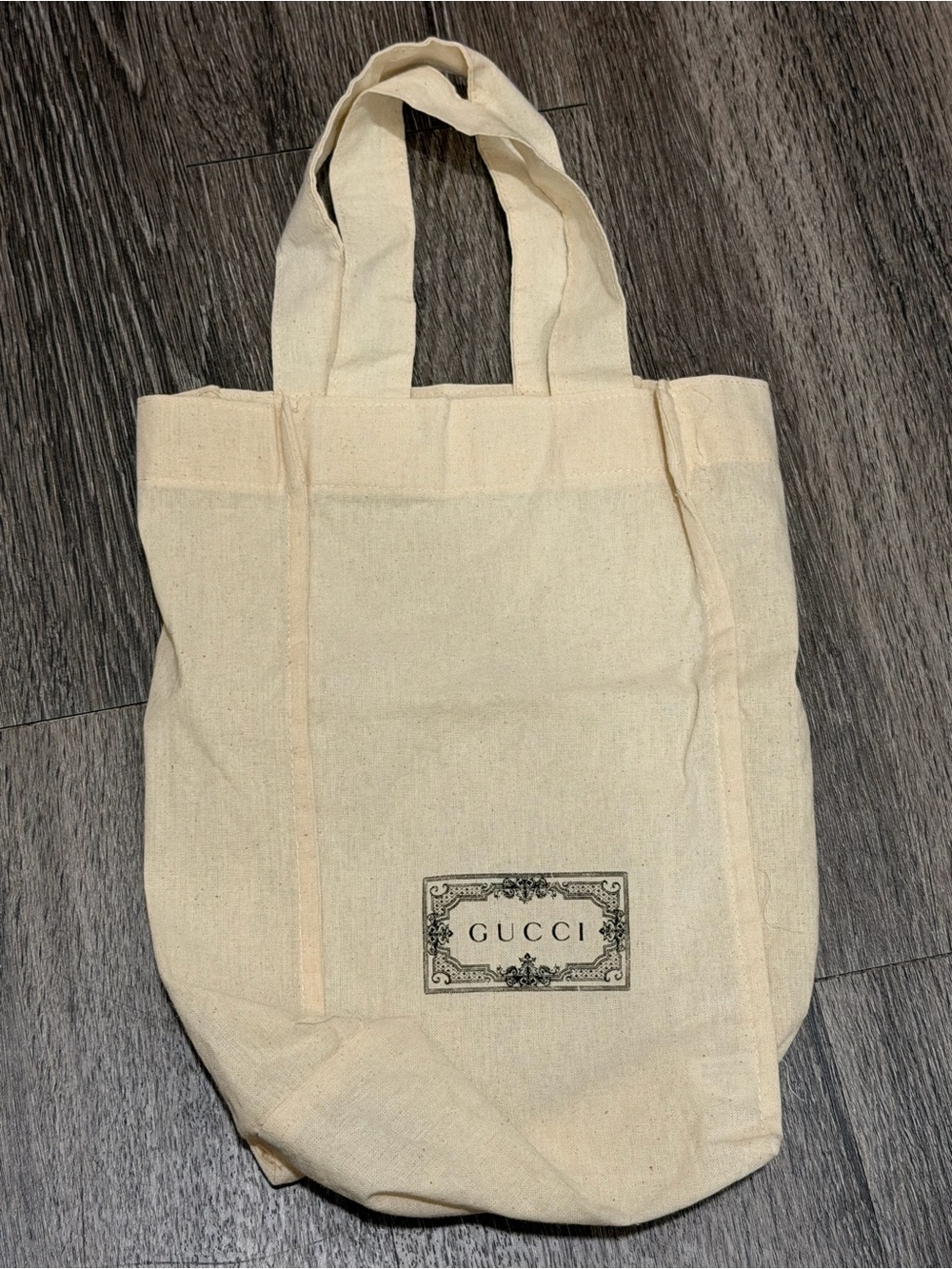 Gucci Natural little dust bag